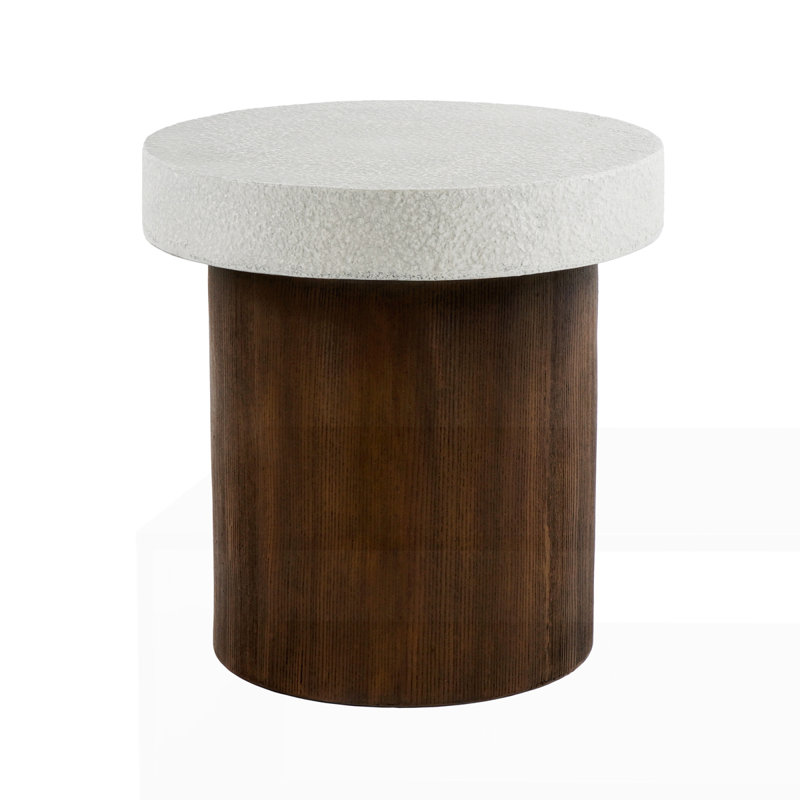 MGO Square Side Table, 19.25" H x 19" W x 19" D
