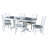  Halvorsen Solid Wood Butterfly Leaf Dining Set-1641648795