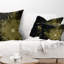 Coussin lombaire en fleur symétrique floral