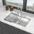 Undermount Double Bowl Kitchen Sink