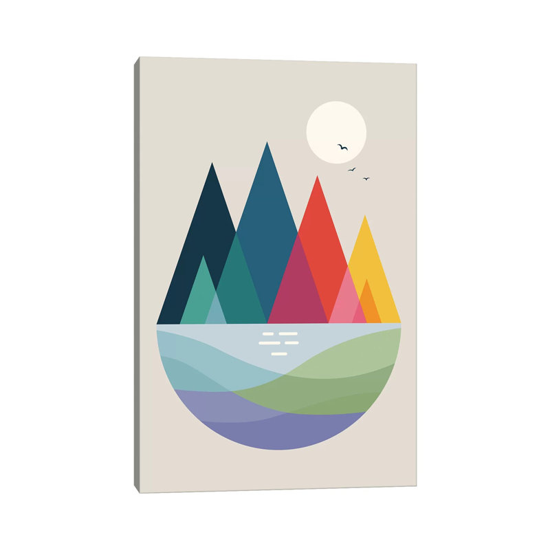 Somewhere by Andy Westface - Wrapped Canvas Print, 66.04 cm H x 45.72 cm W x 1.91 cm D