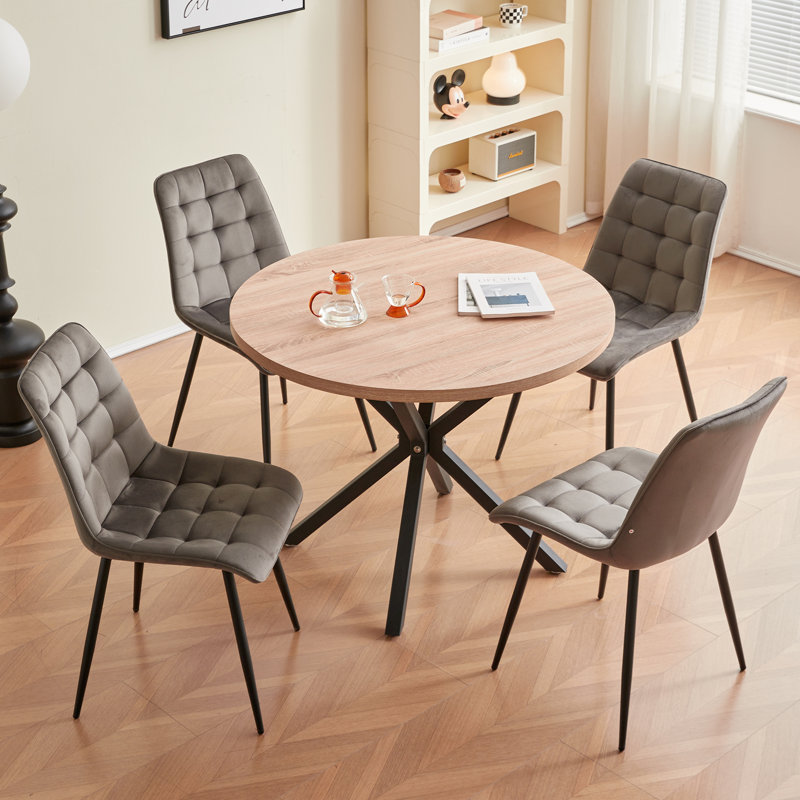 Dining Set, Dark Grey