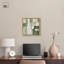 Décoration murale moderne en toile vert pâle Jade II -1798234176-1798234183