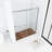  48" x 70" Double Sliding Aluminum Framed Shower Door-94272520
