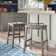 Bruno Solid Wood Counter Stool