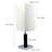 26"H Brown Square Wooden Table Lamp