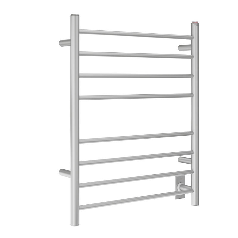 Prestige Straight Towel Rail Towel Warmer, Brushed