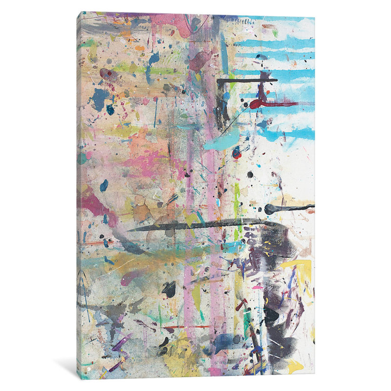 « dc iii », art mural sur toile tendue, H 26 po x l 18 po x P 1,5 po, Pas de tapis, Toile tendue