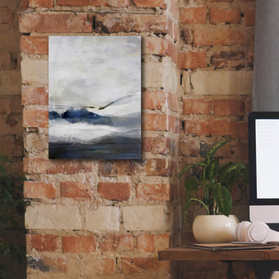  «The Deep No. 2» par Hope Bainbridge, art mural sur toile, 12 po x 16 po