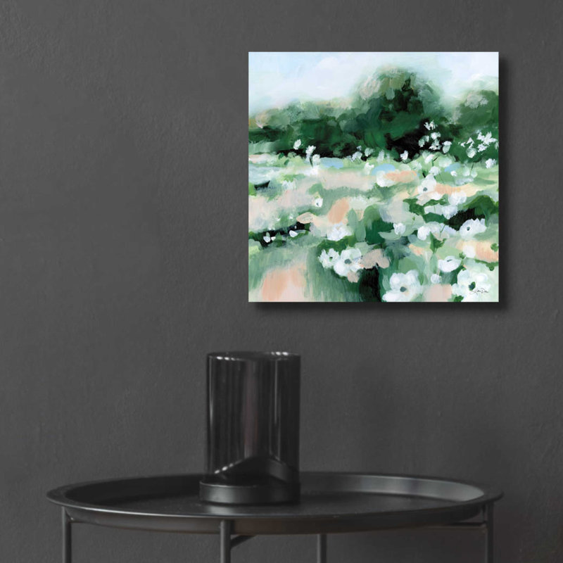«Summer Field» par Katrina Pete, H 12 po x l 12 po x P 0,13 po