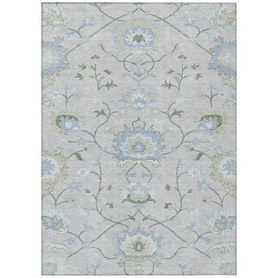 Machine Washable Indoor/Outdoor Mattera ACN2291 Global Rug