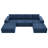 110*72" Modular U Shaped Sectional Sofa