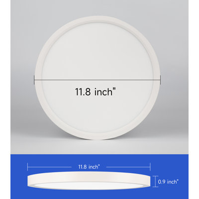 Deontee Acrylic LED Flush Mount