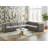 Enso Velvet L-Shaped Sectional Reversible-300675160