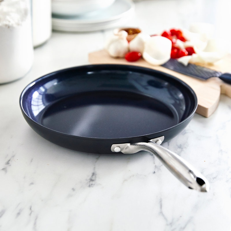 Blue Diamond Hard Anodized Nonstick Fry Pan, 8"