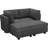 Neemi Modular Sleeper Couch Sectional Bed Sofa Convertible Set-1058434217