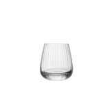 Mixology Ribbed Cocktail Club DOF Drinking Glasses (Set of 6)