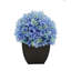 Arrangement d'hortensias en tissu synthétique bleu en pot-1553681571-1488260804