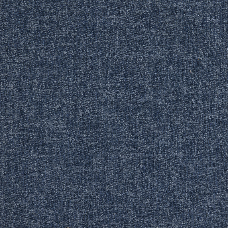 Mila 6-Piece Fabric Sectional, Right Hand Facing, 33.5" H x 137" W x 107" D, Blue Polyester