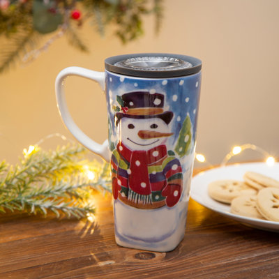 Evergreen Enterprises, Inc 17oz. Ceramic Travel Mug