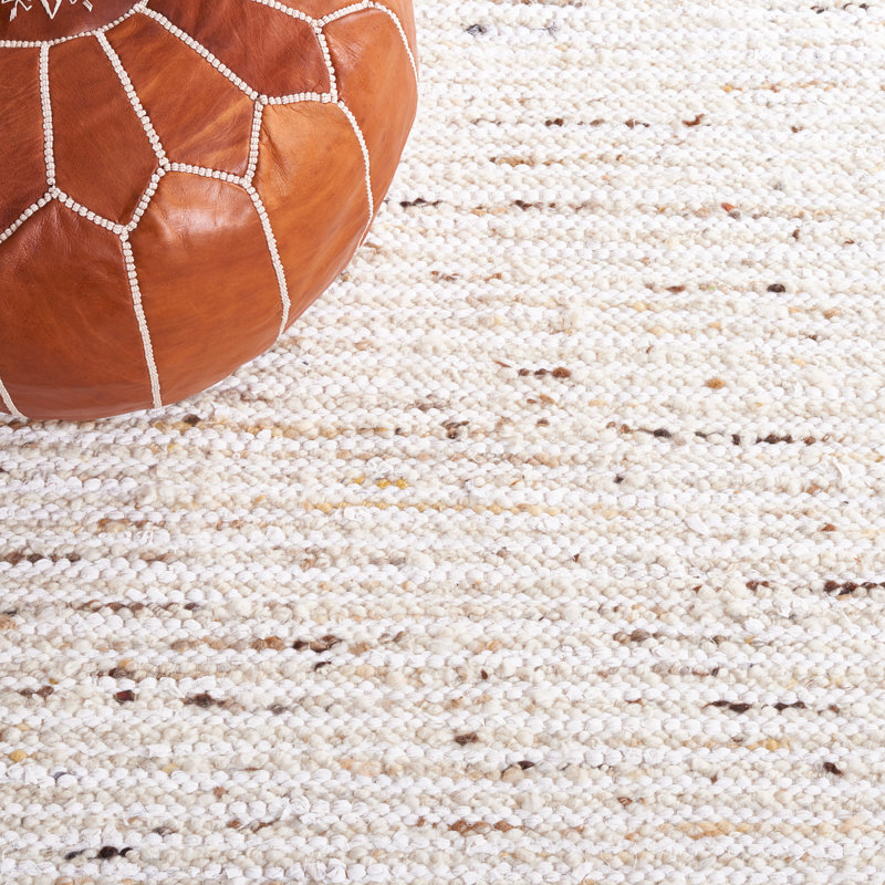 Tapis ivoire / doré Keno, Rectangle 8 pi x 10 pi