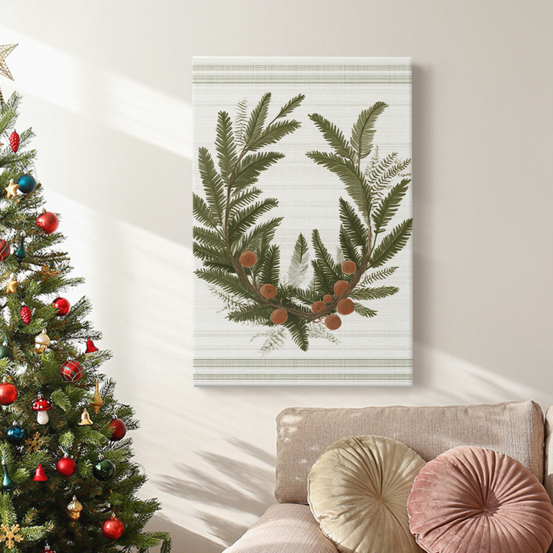 Art des Fêtes de Noël - Toile tendue avec châssis CCDLXIV, H 18 po x l 12 po