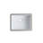 Symple Stuff Clayhatchee 15.56'' White Ceramic Rectangular Bathroom Sink with Overflow