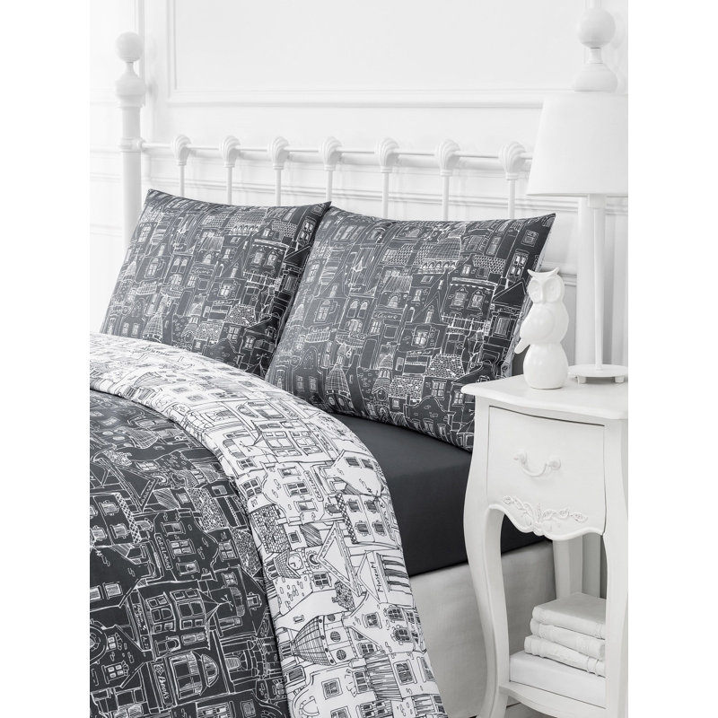 City Duvet Cover, Twin Duvet Cover