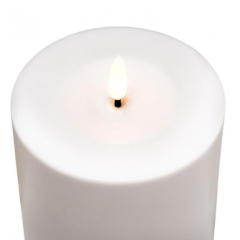 Bougie à DEL sans flamme pour l'intérieur et l'extérieur, L 6 po x l 4 po