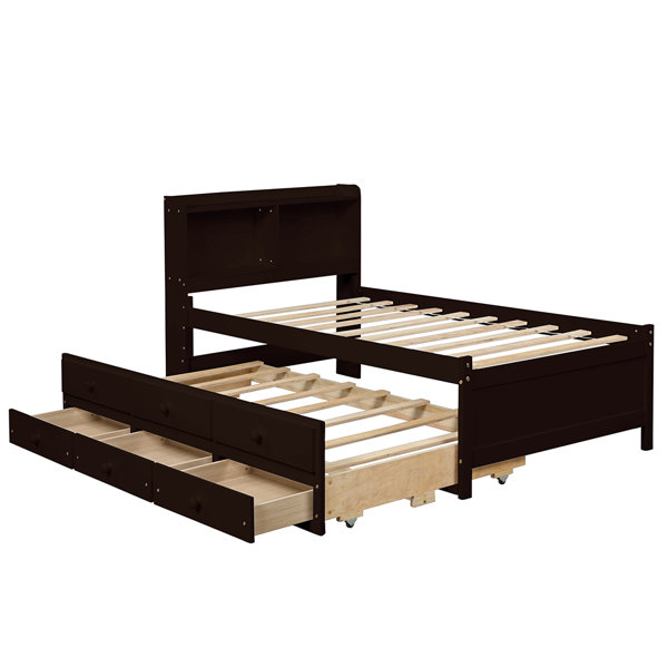 Lark Manor Aideyn Solid Wood Bed | Wayfair