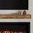 Lotta Wood Fireplace Mantel Shelf - Simple Transitional Design with Grooved Picture Frame Details-86788215-86788221
