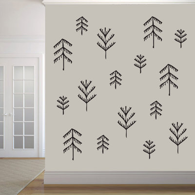 Décalcomanie murale pour branches Bartee