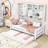 Talleyran Modern Wood Daybed with Trundle and Storage Shelves-1351460783-1351460776
