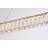- Light Gold LED Kitchen Island Pendant-65683042