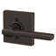 Ensemble de levier de couloir Schlage Latitude avec rosette Collins-99058921