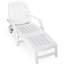 Ensemble de 2 chaises longues réglables Fazia