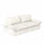 Velours - beige / blanc