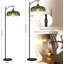 Lampe sur pied dorée pour le salon, la chambre à coucher, la lampe sur pied avec télécommande haute intensité en laiton à intensité variable rétro rétro Mid Century Modern Lamp