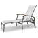 Askar Outdoor Rust-Resistant Metal Chaise Lounge