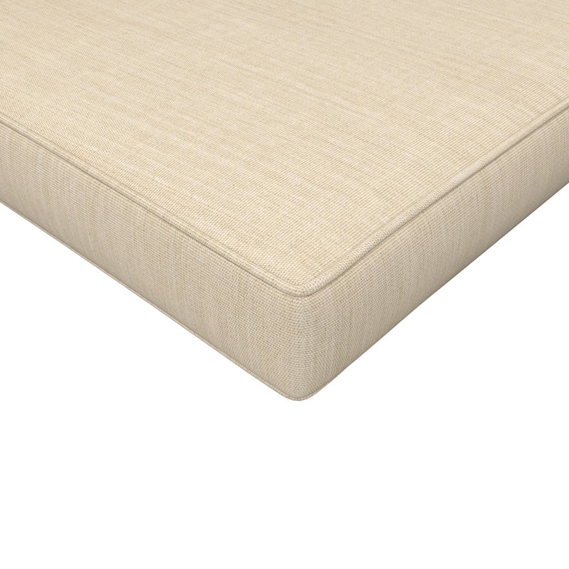Coussin de chaise longue d'extérieur Sunbrella®, 23 po x 75 po, Toile lin Sunbrella®