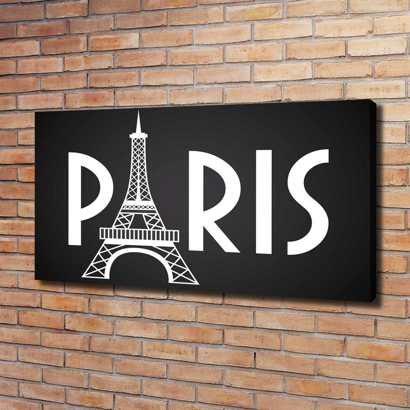 Paris - Wrapped Canvas Print