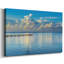 Toile tendue avec galerie Sunrise Dock-1611818027