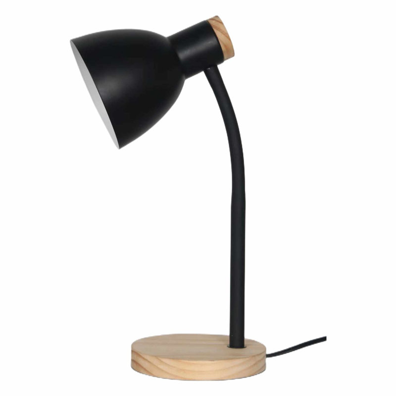 Gerede Metal Desk Lamp, Black Paint