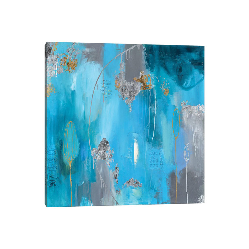Rain Dance by Julie Ahmad - Wrapped Canvas Gallery-Wrapped Canvas Giclée, Wrapped Canvas, 31cm H x 31cm W