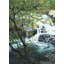 Peaceful Fall - Impression contemporaine sur cadre avec passe-partout mat
