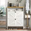 Armoire à chaussures pliante en MDF multi-fonctionnelle, moderne et minimaliste