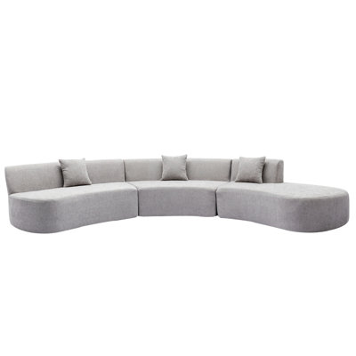 1366 Curved Sectional Curved sofa Sectional Sofa