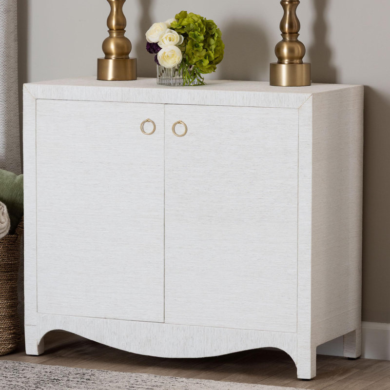 Armoire de rangement en toile de ramie Balii Pari Ximena