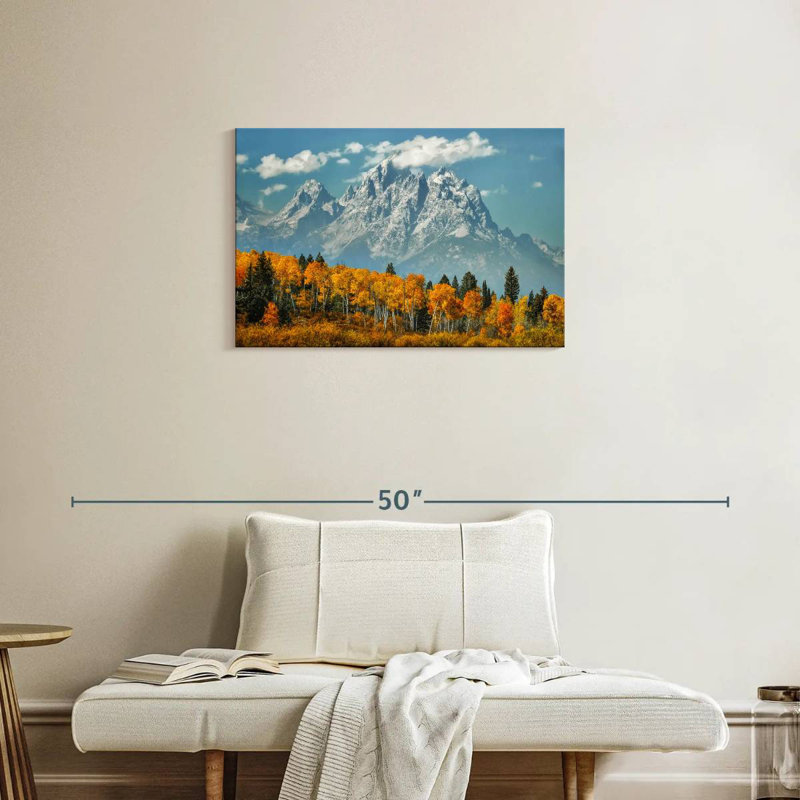 Golden Aspens d'Alvord Grand Teton, H 20 po x l 30 po