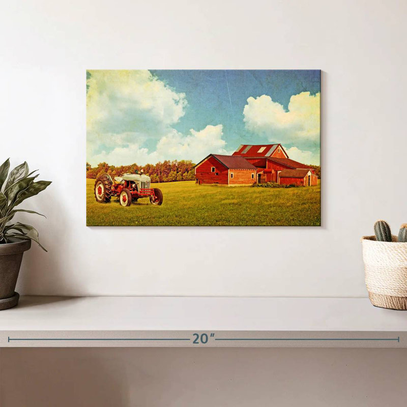 Lilie Old Farm Barn, H 8 po x l 12 po